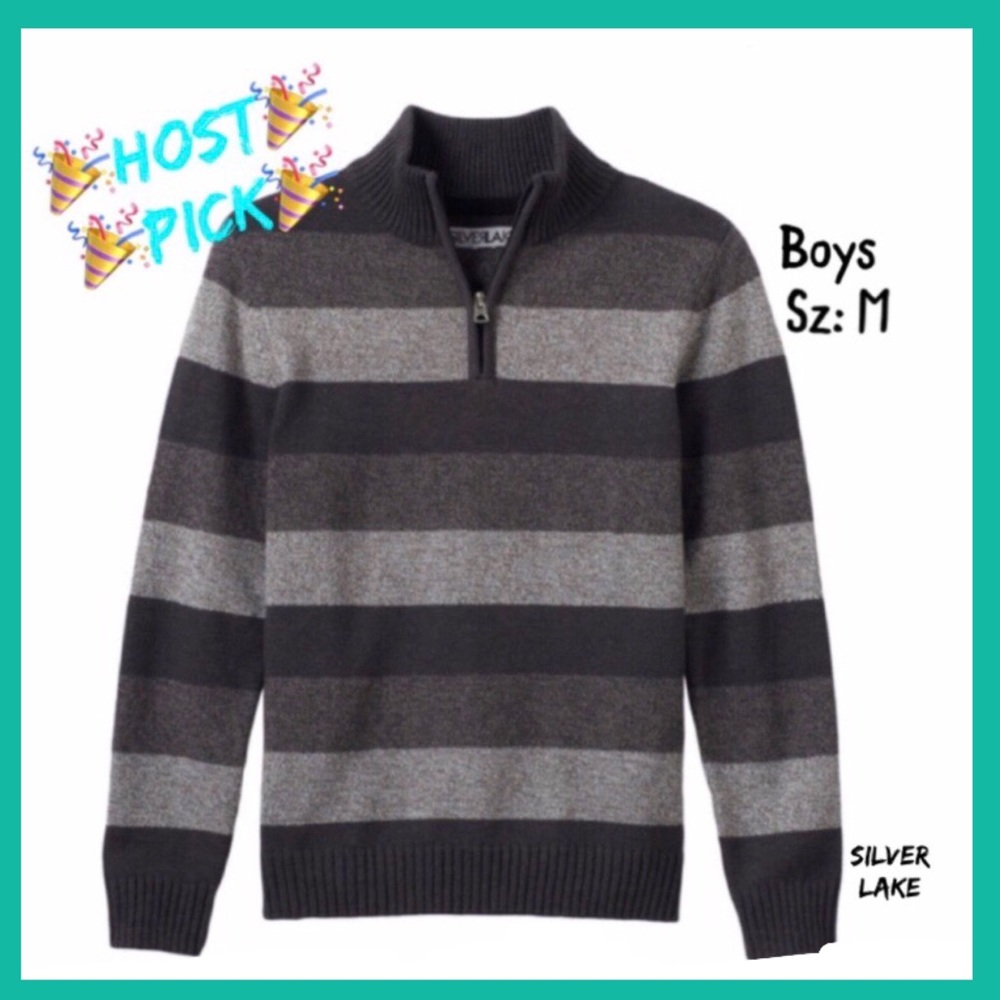 Silverlake Sweater Gray Sz:M NWT D12